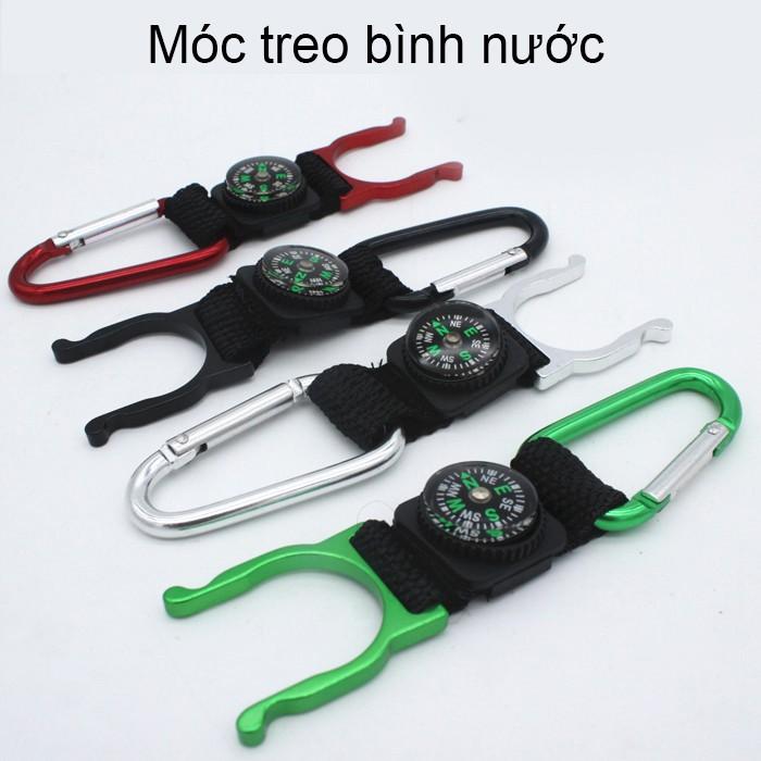 Móc chai nước có la bàn