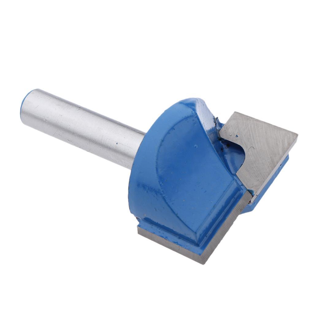 2Pcs 8mm Router Bit Bottom Cleaning Bit Woodworking Router Bit