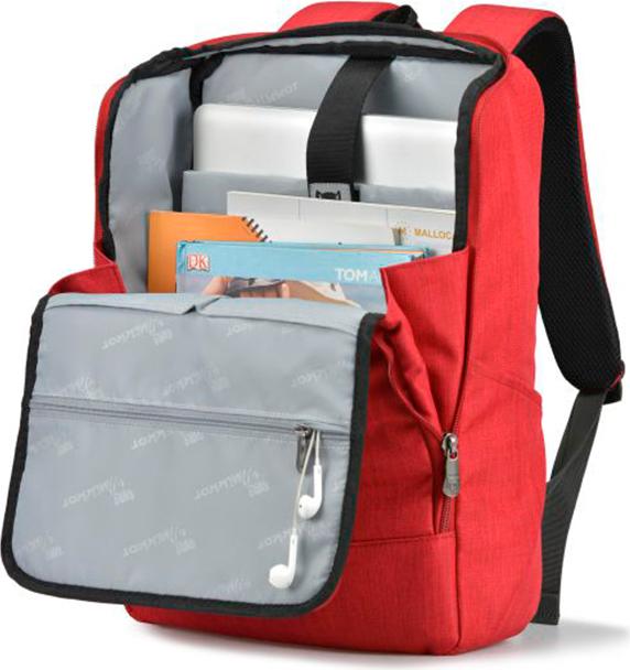 Balo laptop 15.6 inch Mikkor Lewie Backpack Red