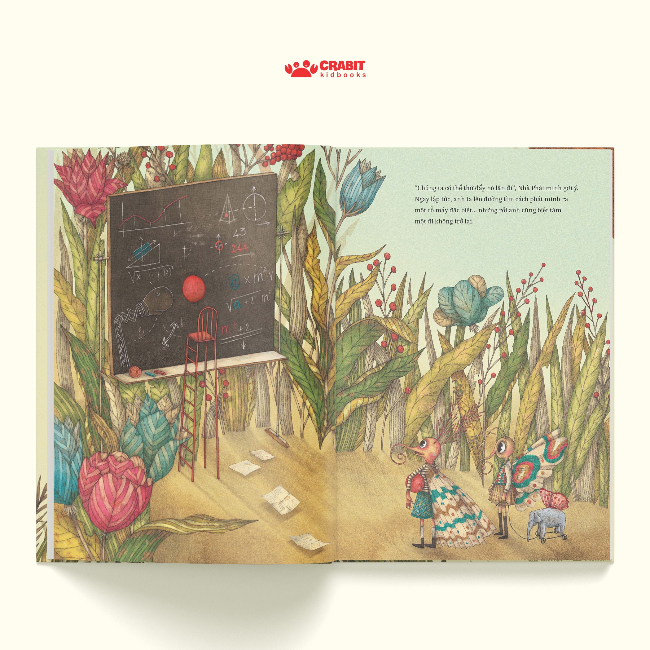 Sách - To như trái núi, nhẹ tựa lông hồng - Crabit Kidbooks