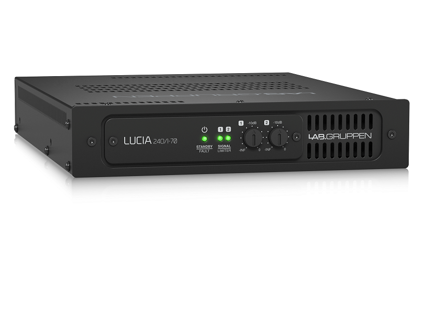 Amply Công Suất Labgruppen Lucia 240/1-70-240w 100/200v DSP USB for Win & Mac Lab.Gruppen- Hàng Chính Hãng