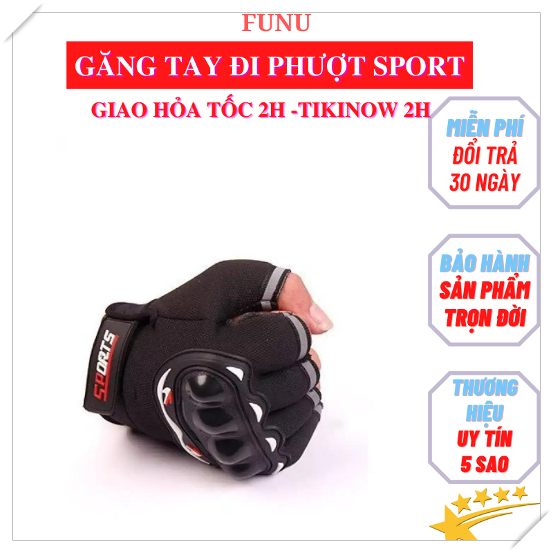 Găng tay phượt, găng tay đi xe máy - Hàng chính hãng