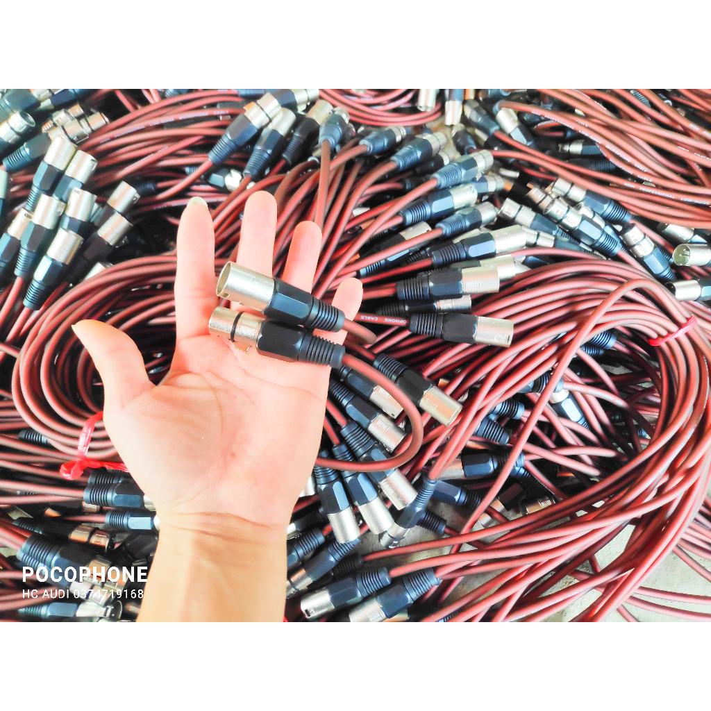 Xả kho lấy tương tác ... Dây canon - canon đực cái - cáp âm thanh dây tín hiệu canon ra canon loại đẹp