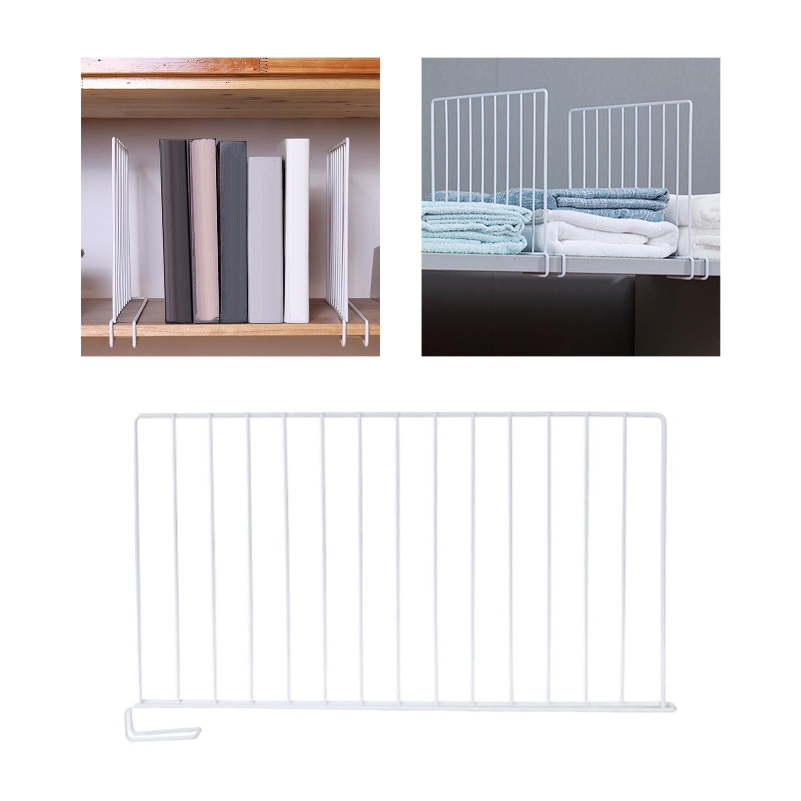 Closet Shelf Divider Bedroom Organization Closet Separator for Bathroom Home