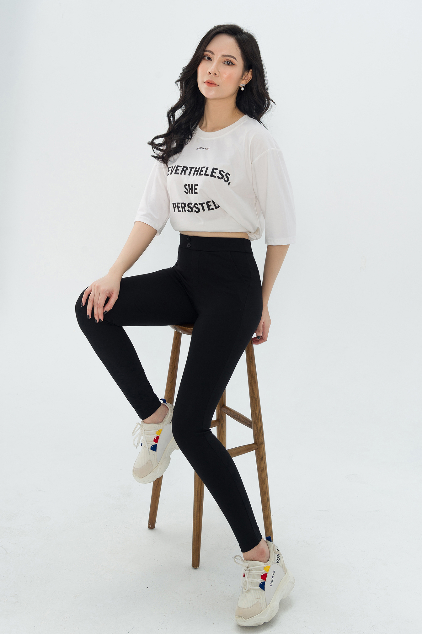 Quần Legging Nữ Cạp Cao LUPERI LP531 Siêu Dai Nâng Mông Gen Bụng Định Hình Eo Tôn Dáng