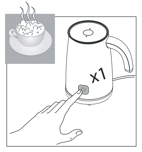 Hướng dẫn sử dụng bình đánh bọt sữa Delonghi Alicia Latte EMF2