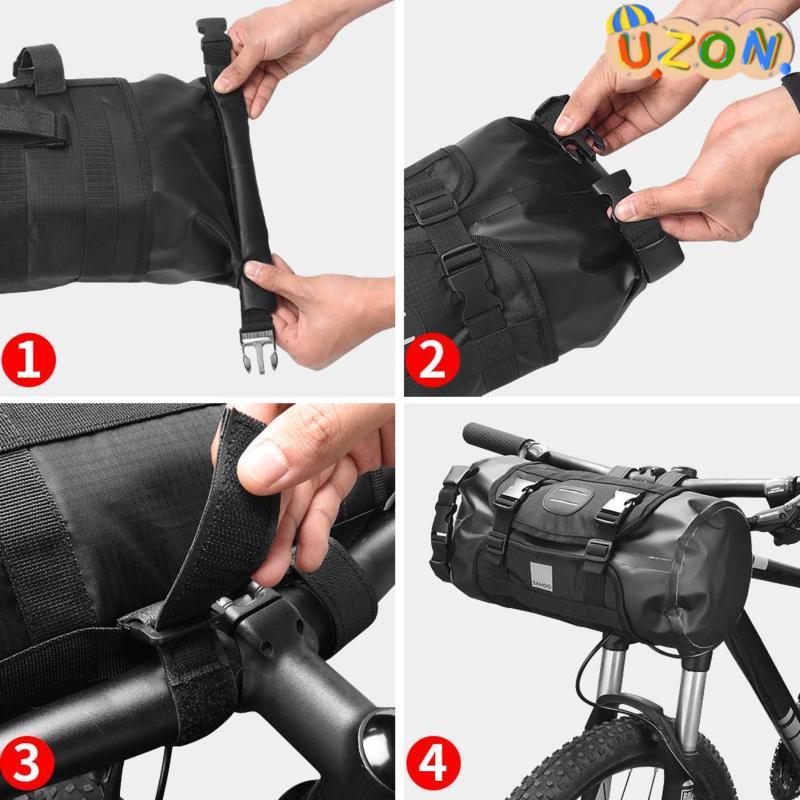 Túi Đựng Đồ Gắn Ghi Đông Xe Đạp Chống Thấm Nước Dung Tích Lớn 11L