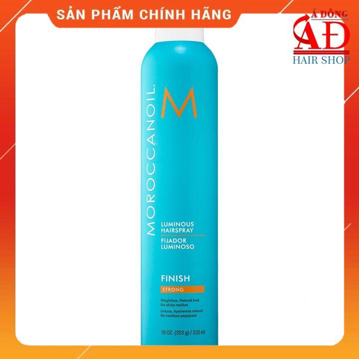 GÔM XỊT TÓC MOROCCANOIL STRONG LUMINOUS HAIRSPRAY GIỮ NẾP LINH HOẠT