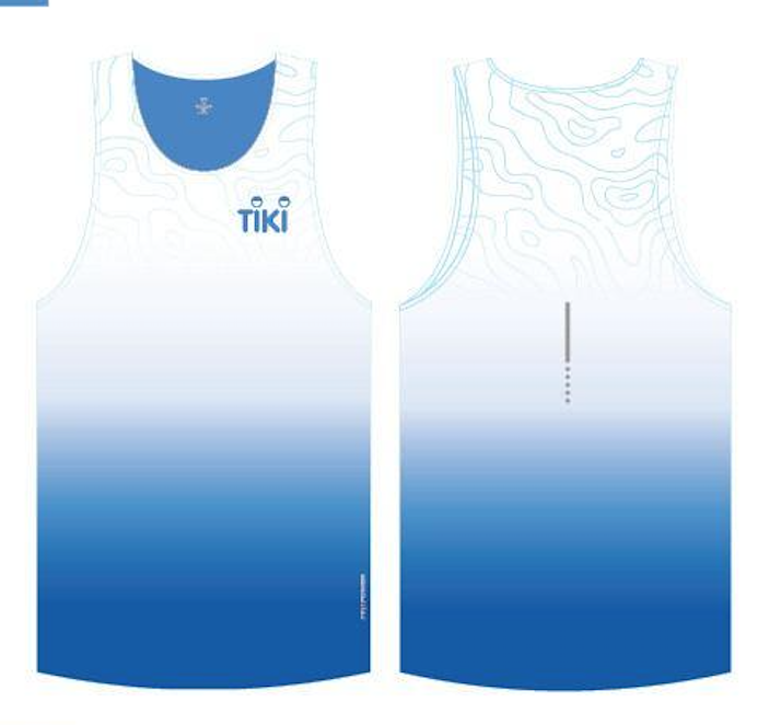 Áo thun chạy bộ Tiki nam - Singlet runner Tiki