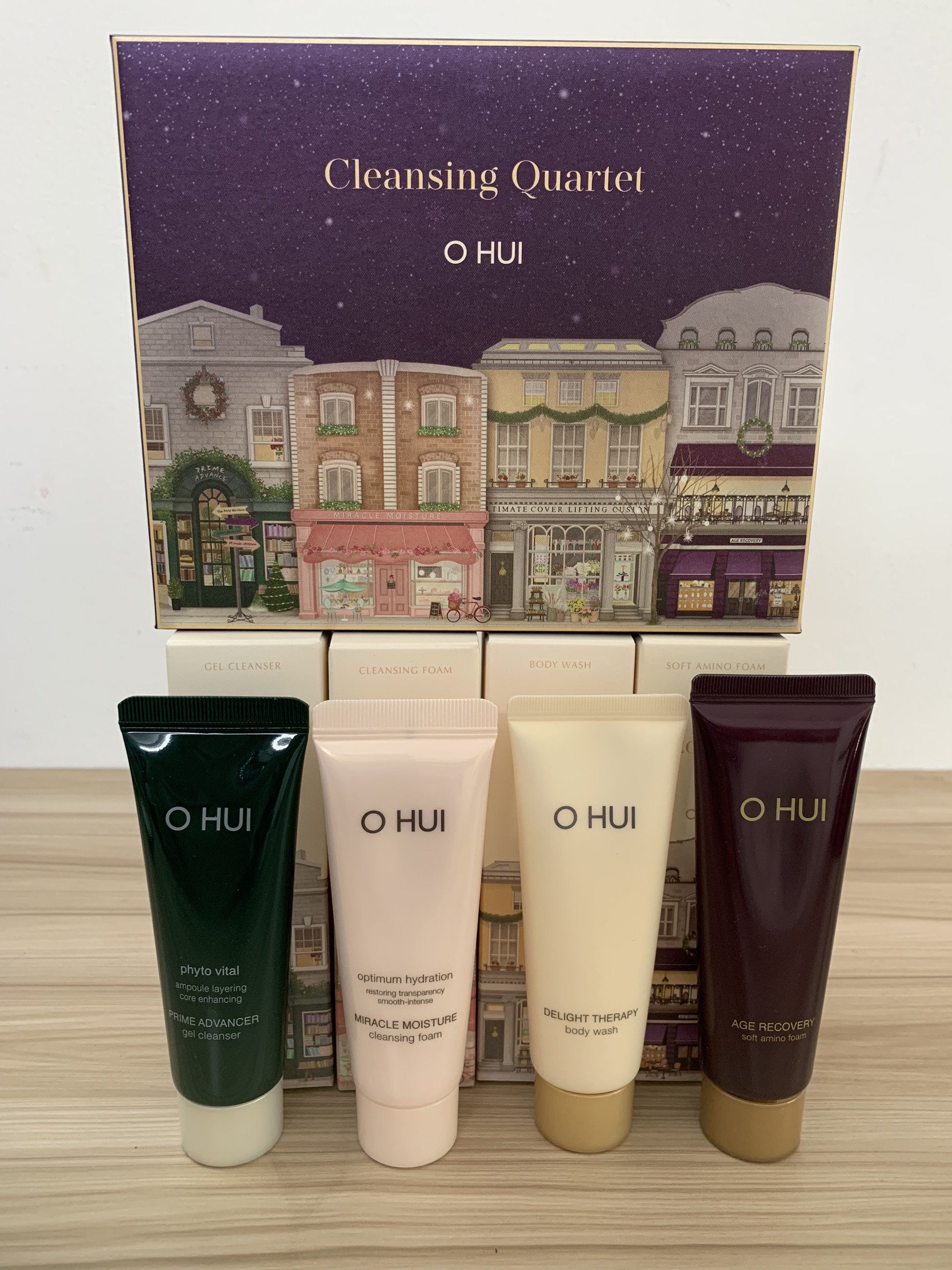 Bộ làm sạch da chuyên sâu OHUI Avenue Cleanisng Quarter 4pcs Set GWP