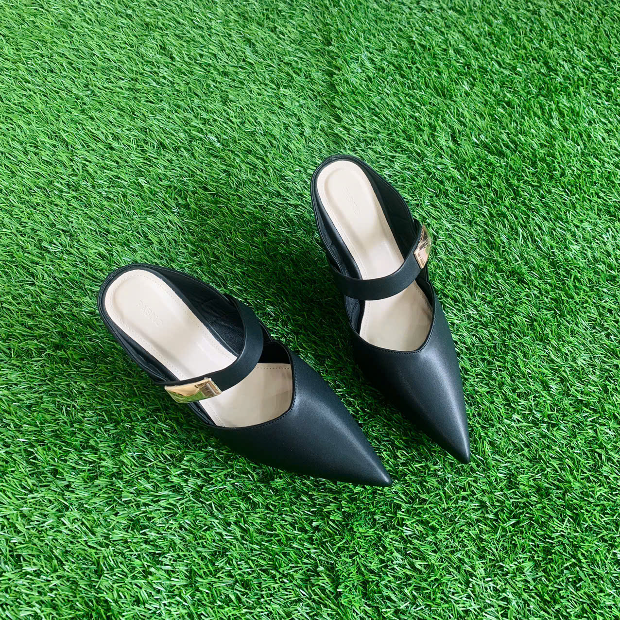 Giày Mules Cao Gót 8P PABNO PN12036