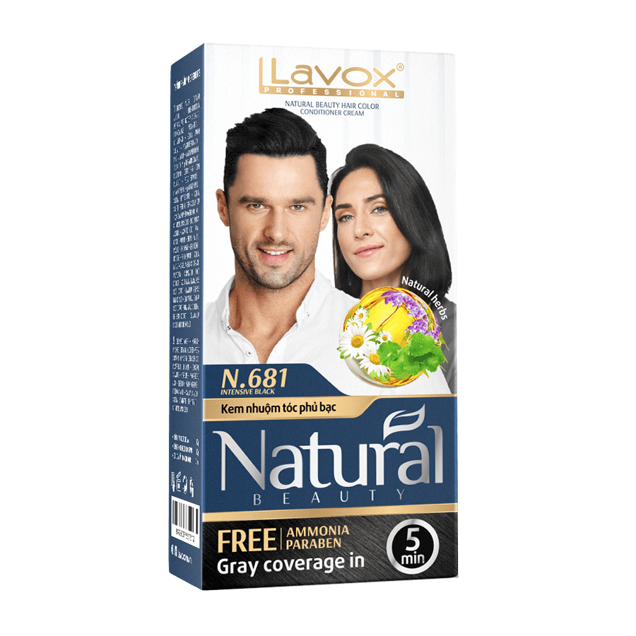 Nhuộm Cao Cấp Siêu Dưỡng Tự Nhiên Natural Lavox