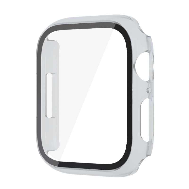 Ốp Case PC Color Mặt Kính Cường Lực cho Apple Watch Series 7