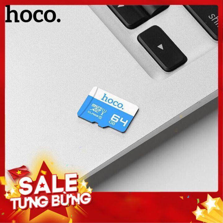 Thẻ nhớ Hoco 64Gb Class 10 tốc độ cao - HÀNG CHÍNH HÃNG