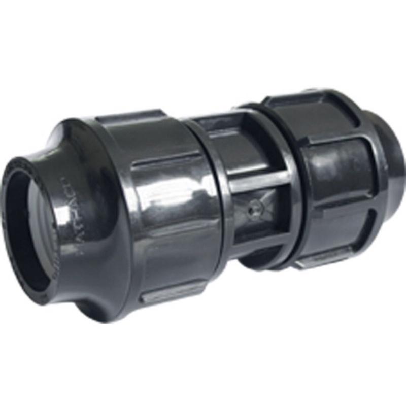 Măng sông HDPE, nối thẳng ống đen 20x20, 25x25, 32x32