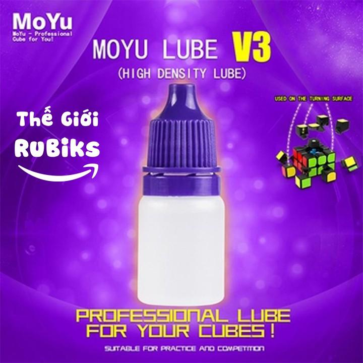 Moyu Lube V1 / V2 / V3 Dầu Bôi Trơn Rubik dùng cho WRM 2021 Maglev, GAN 12 Maglev, M Leap, Tornado, RS3M 2021.