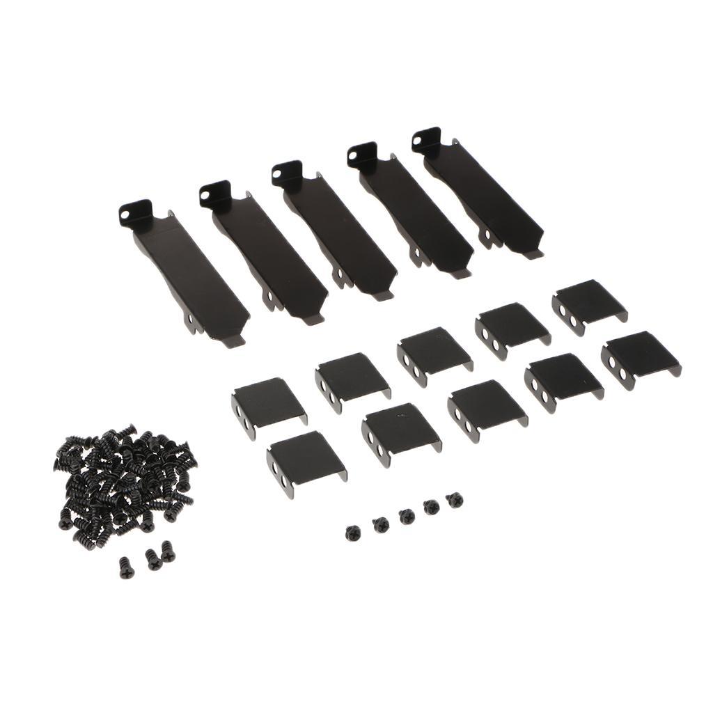 PCI Slot Bracket, Two Fan Rack Mount for VGA Video Card Cooling