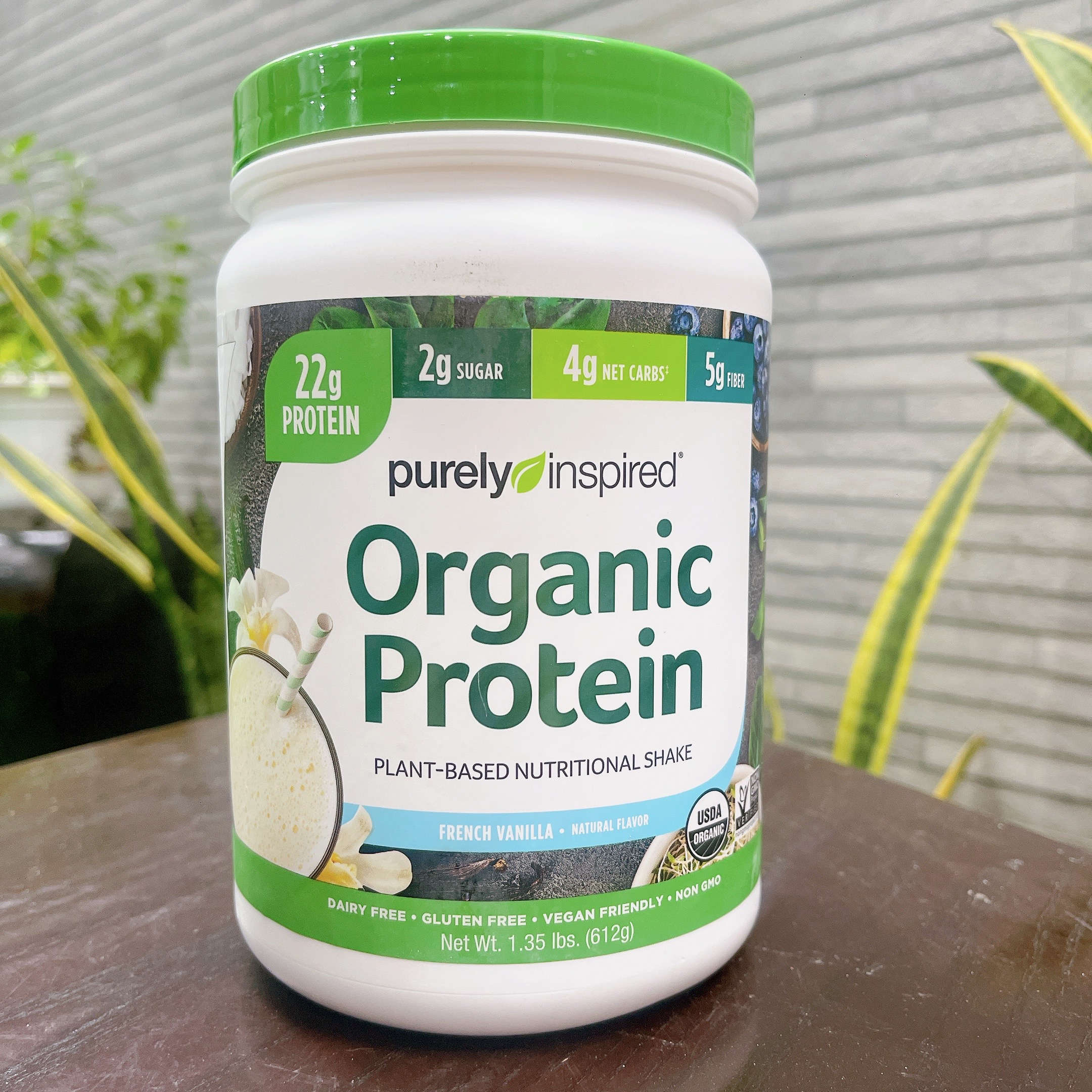 Sữa Bột Protein Hữu Cơ Thực Vật Organic Protein Phục Hồi Cơ Bắp - Nhiều Hương Vị - Hàng Chính Hãng USA