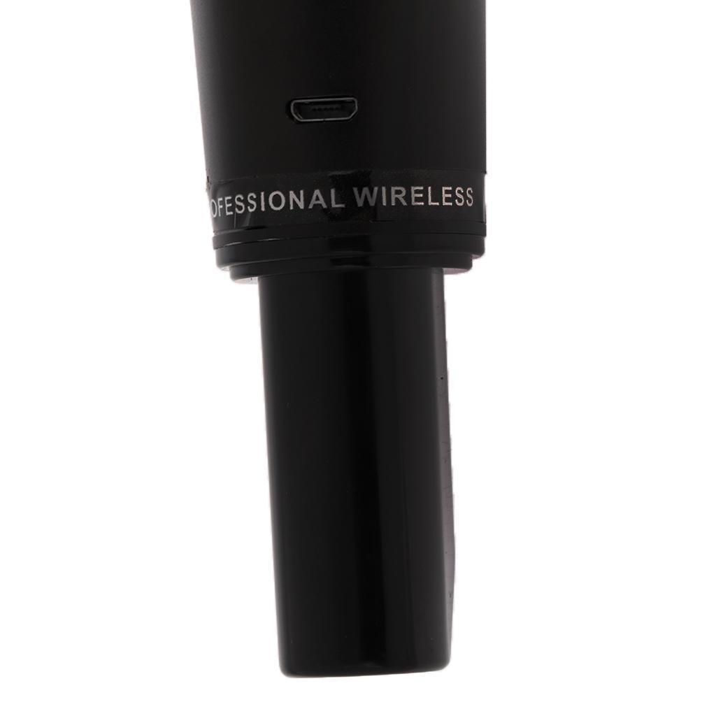 1 Set Handheld UHF Wireless Microphone Mic for Family Karaoke Meeting Party Accessory