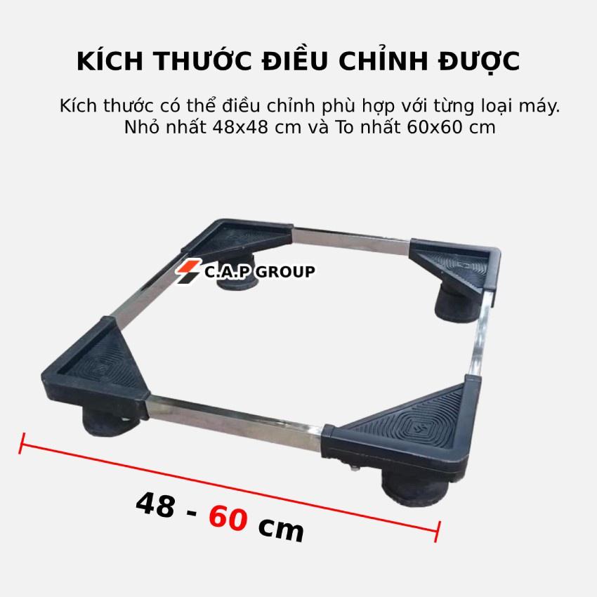 Chân Kê Máy Giặt Tủ Lạnh C1 - Giá Để Máy Giặt Tủ Lạnh Điều Chỉnh Được Kích Thước