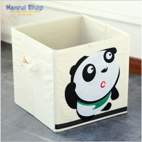 Hộp đựng đồ chơi cho bé hoạ tiết hoạt hình ngộ nghĩnh, chống nước (bộ 4 cái) - ShopToro - AsiaMart