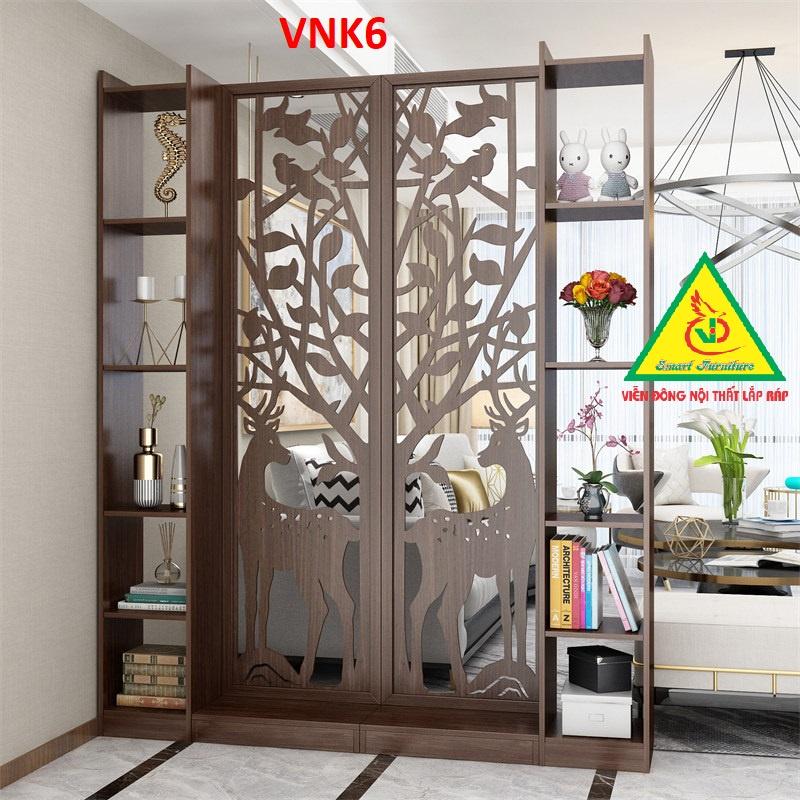 Vách ngăn tủ kệ VNK1- Nội thất lắp ráp Viendong Adv