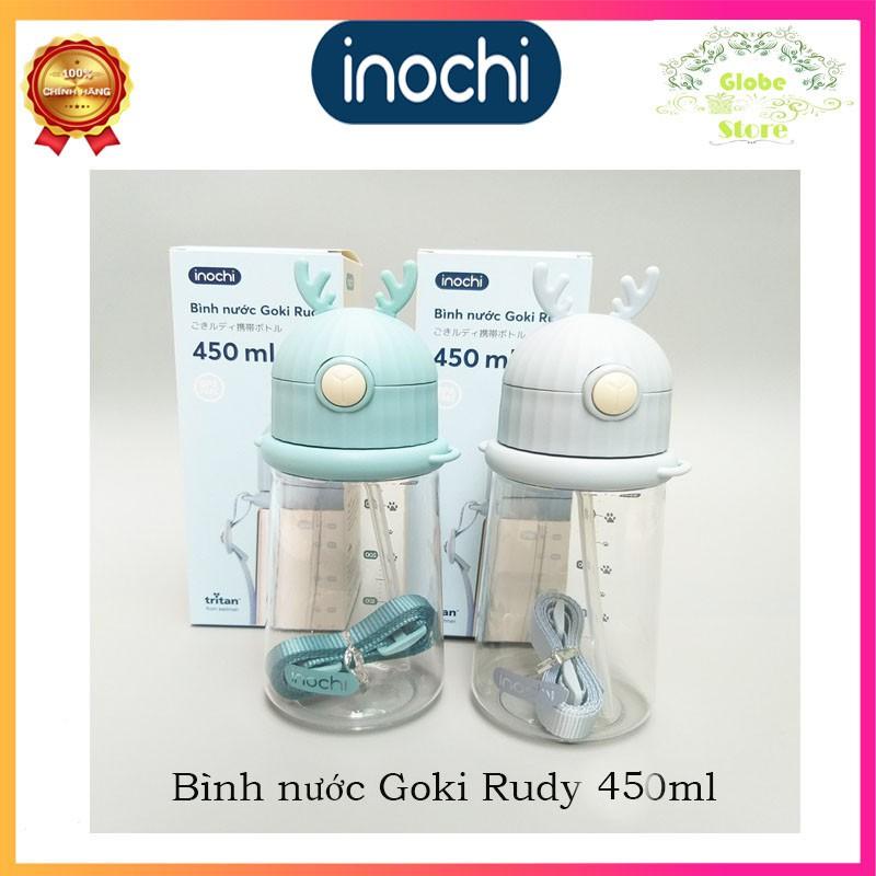 Bình Uống Nước Nhật Bản Cho Bé GOKI RUDY INOCHI 450 Ml