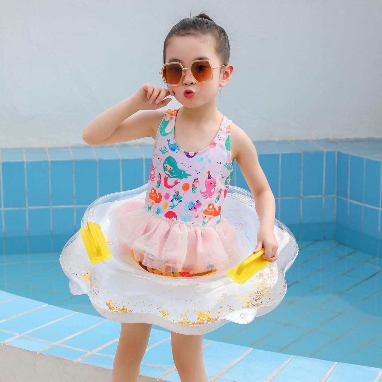 Phao Bơi Hình Hoa Dễ Thương Cho Bé