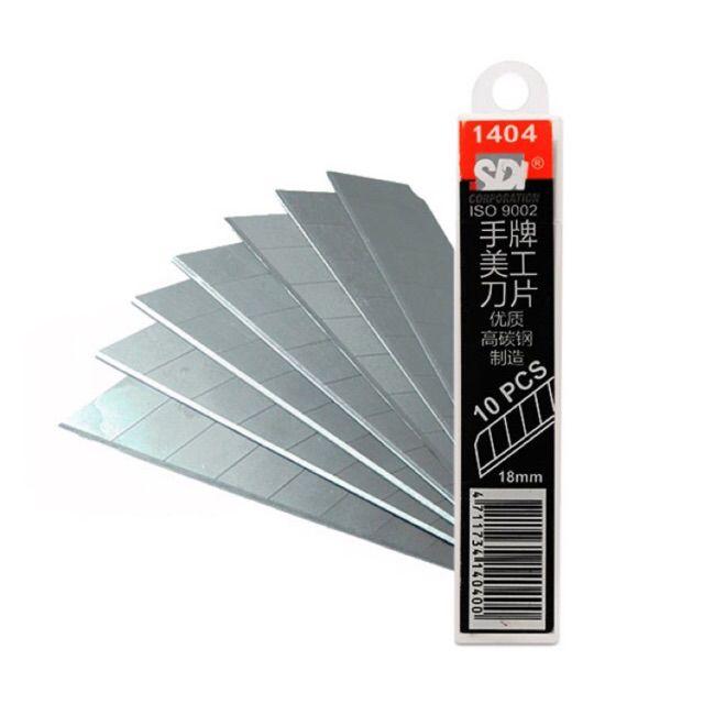Dao dọc giấy ,bìa mô hình fomex, fomic, foam, hộp lưỡi 10 cái loại to