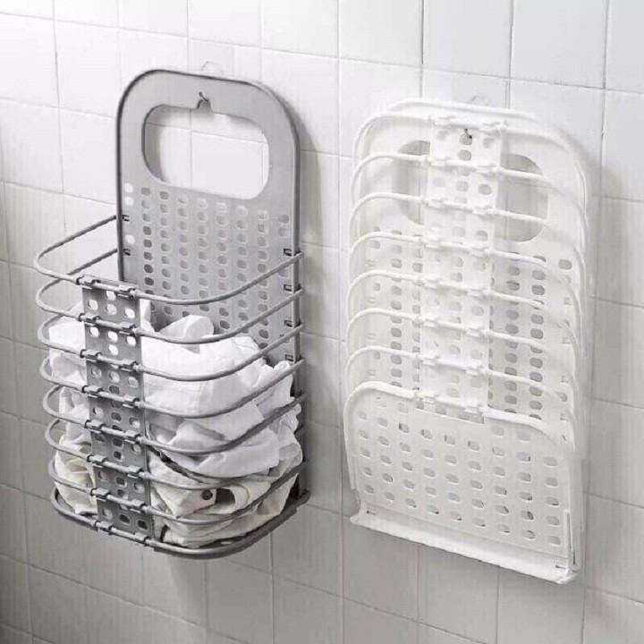 Giỏ treo quần áo gấp gọn thông minh Giỏ đựng đồ đa năng