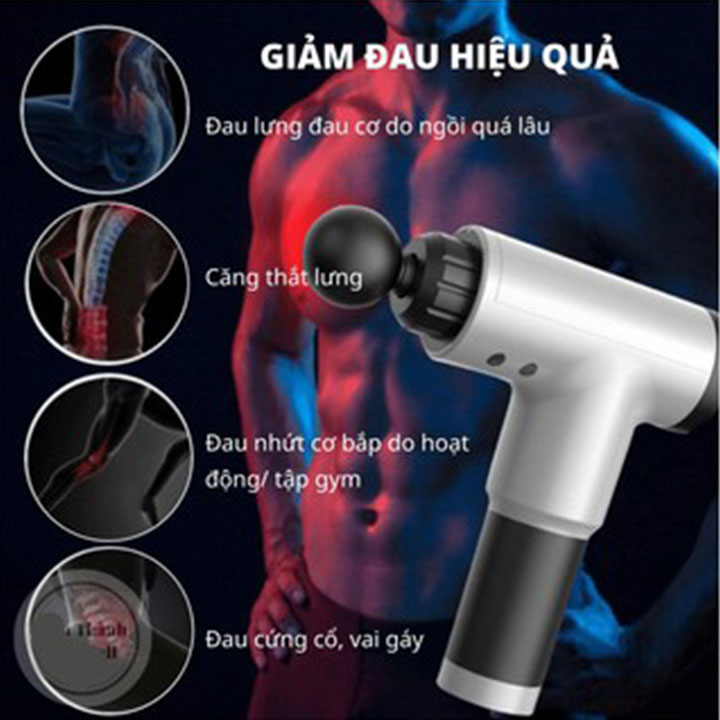 Máy massage toàn thân mini giảm stress đau nhức cơ thể