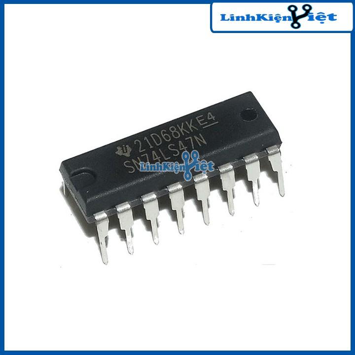 74LS47 BCD to 7-segment Decoder/Driver DIP16