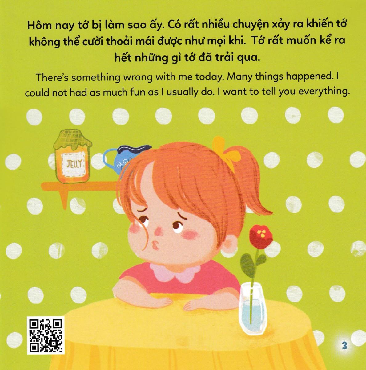 Tủ Sách Ehon - Song Ngữ: Sao Tớ Buồn Thế Này