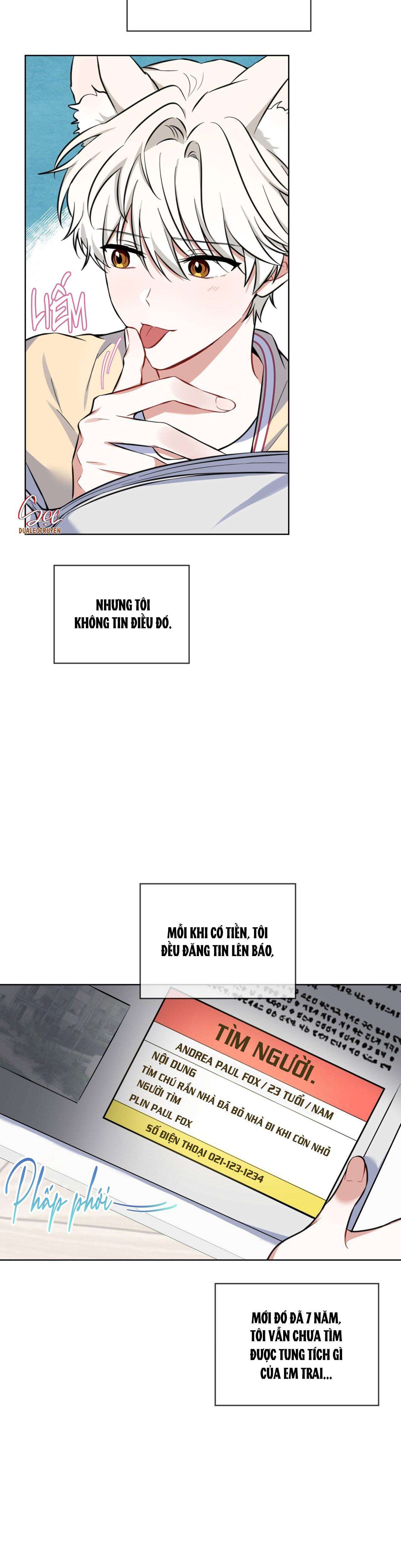 nước uống tình yêu của cáo plin chapter 2 6