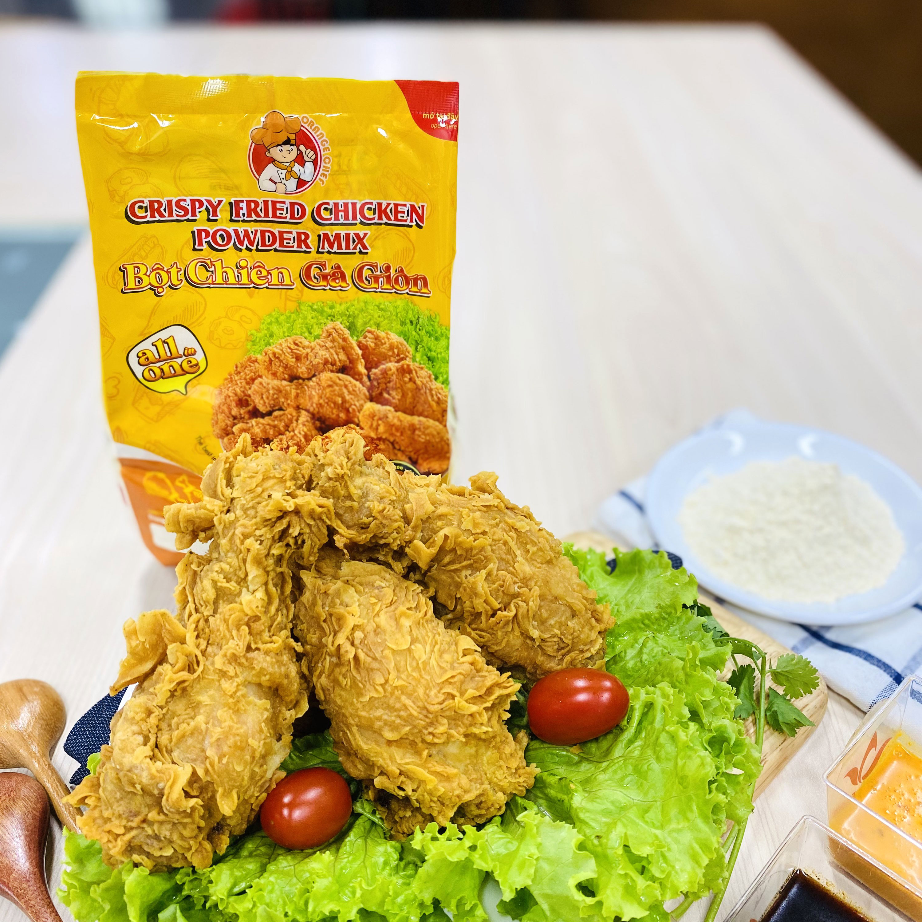 Bột chiên gà giòn KFC All in One | Túi 500G - Nguyên liệu thượng hạng nhập khẩu từ Malaysia