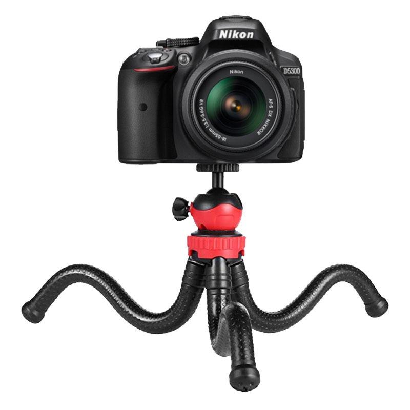 Giá đỡ điện thoại/máy ảnh Selfiecom dạng tripod 3 chân bạch tuộc uốn dẻo