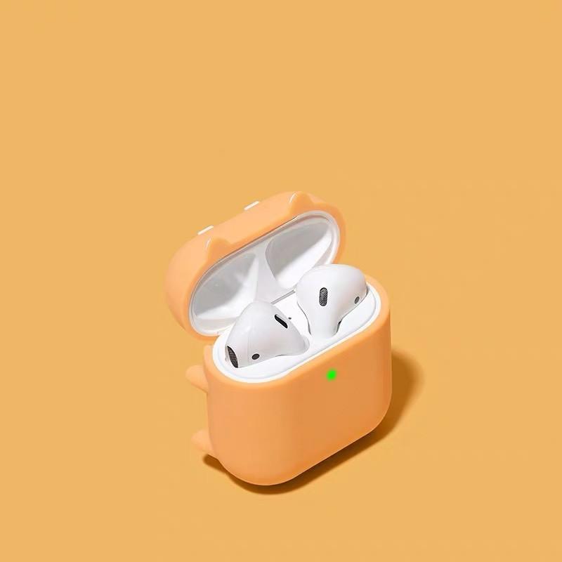 Ốp bảo vệ Dành Cho Airpods 1/2 - hình chó shiba nằm