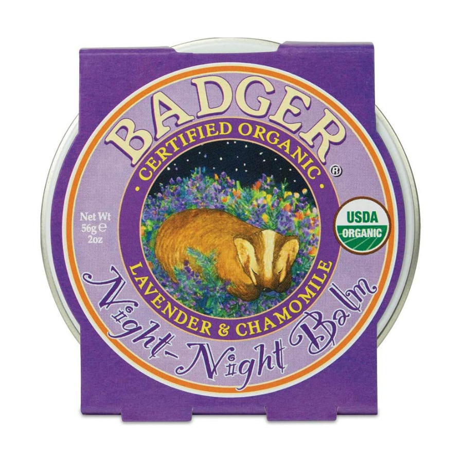 Sáp dầu hữu cơ giúp bé ngủ ngon Badger Night Night Balm USDA Organic - 56g
