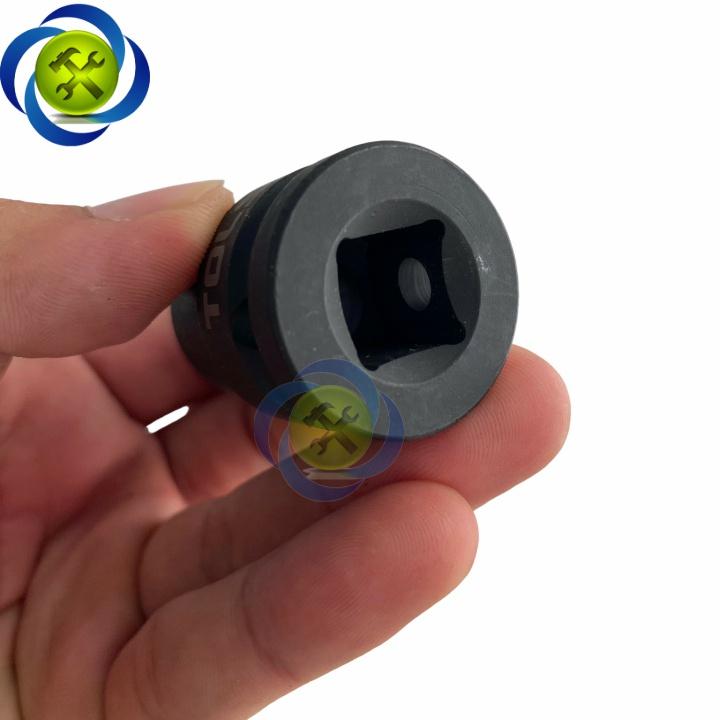 Tuýp 17mm 1/2 đen ngắn Tolsen 18217 loại 6 cạnh thép CR-MO