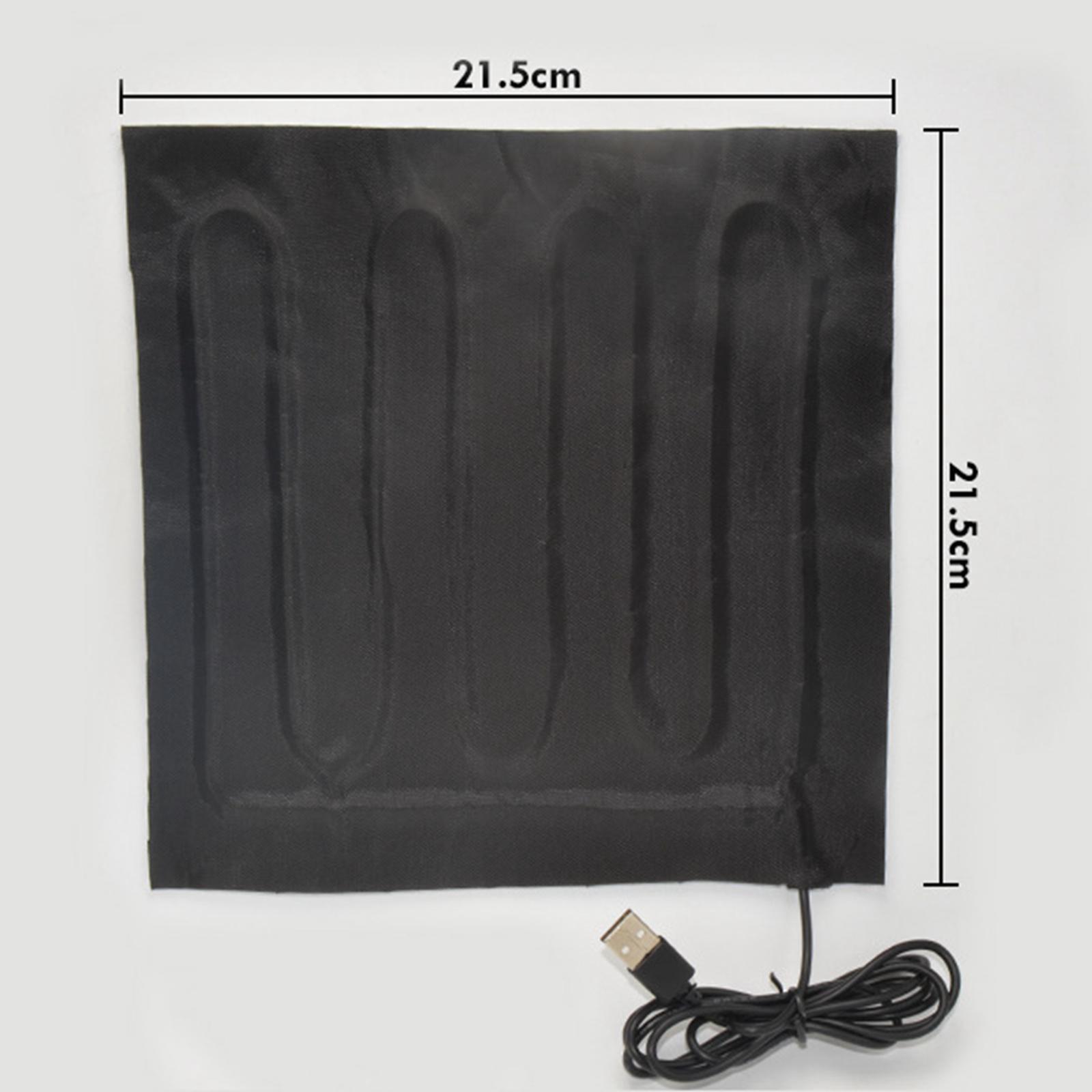 Heated Mat Electric Warm Mat USB Heating Pad Electric Heater for Sofa