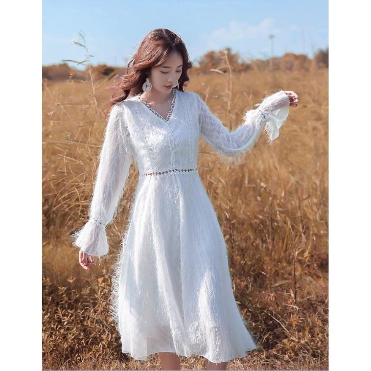 Đầm Ulzzang tuyết mưa