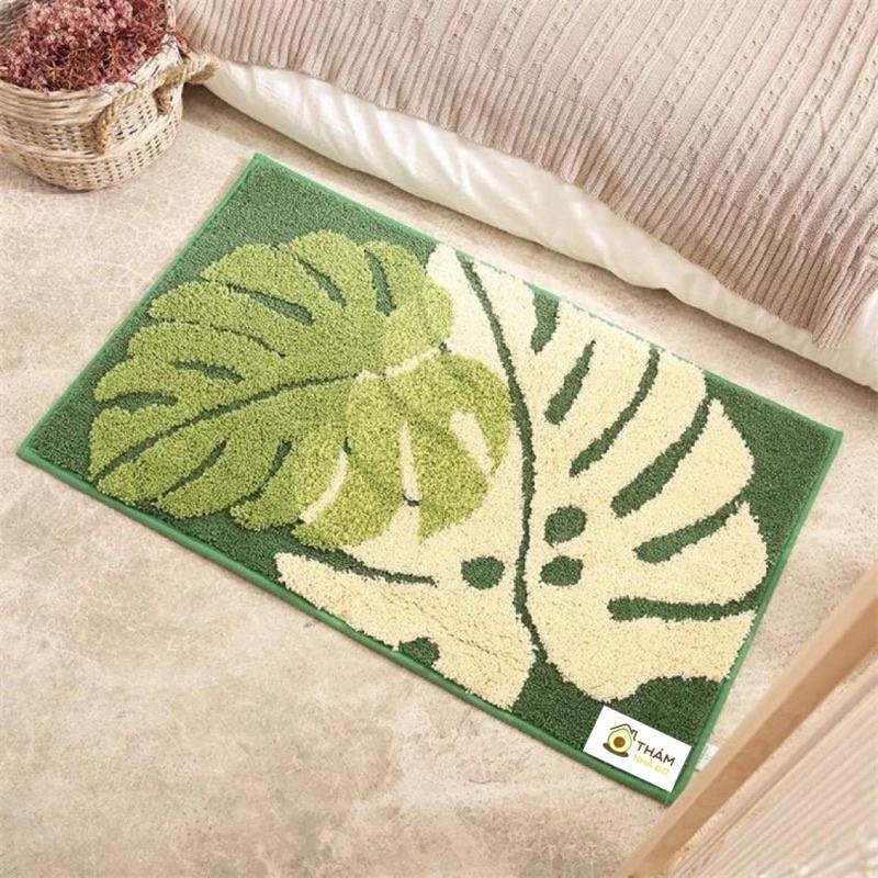 Thảm Chùi Chân Chất Liệu Len Mịn Cao Cấp 40 x 60 cm