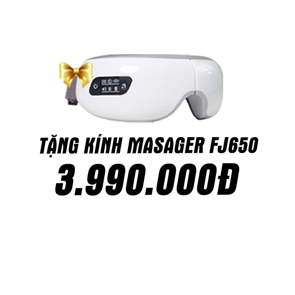 [Gift] Kính Massage Mắt FJ650 [Hàng chính hãng]