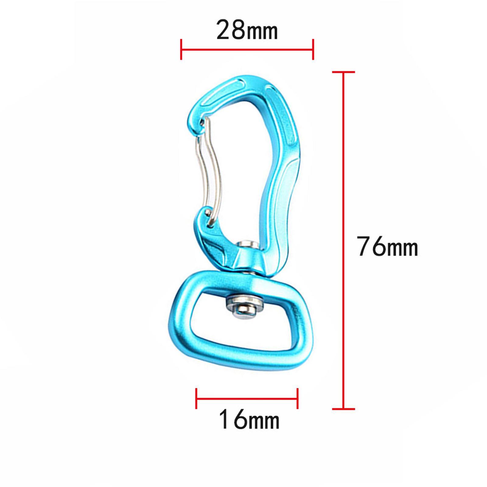 Swivel Carabiner Dog Leash Harness Outdoor Camping Tool Home Locking Key