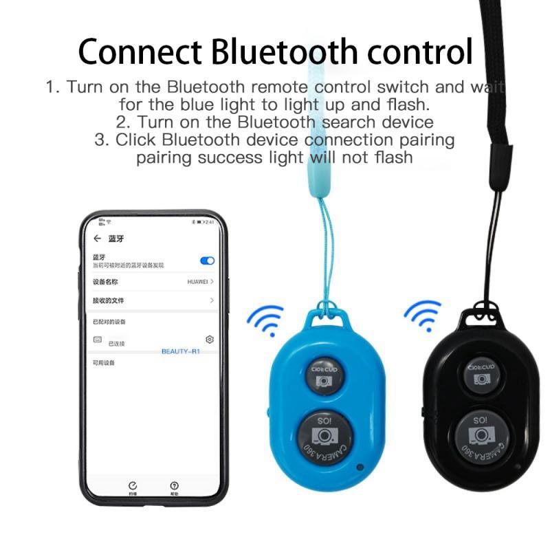 Điện thoại di động Bộ điều khiển điều khiển từ xa không dây điện thoại di động Bluetooth có sẵn cho Android/iOS