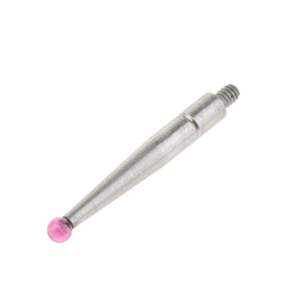 2 Packs of Test Indicator Dial Probe Head Accessory Indicator Measuring Tools - 20mm 18mm