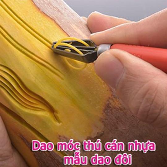 Dao móc thú đôi cán nhựa