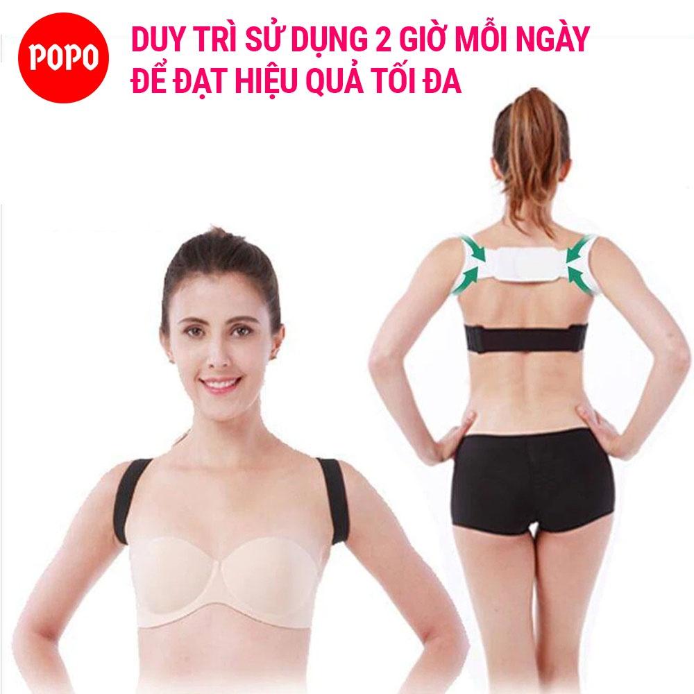 Đai chống gù lưng người lớn SPORTY chính hãng đai chống đau lưng cho nam nữ chỉnh tư thế, giúp massage thư giãn BC2