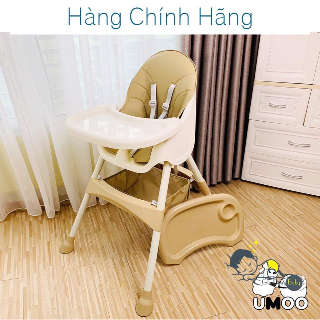 Ghê Ăn Dặm Umoo Cao Cấp, gấp gọn, điểu chỉnh độ cao, đa tính năng