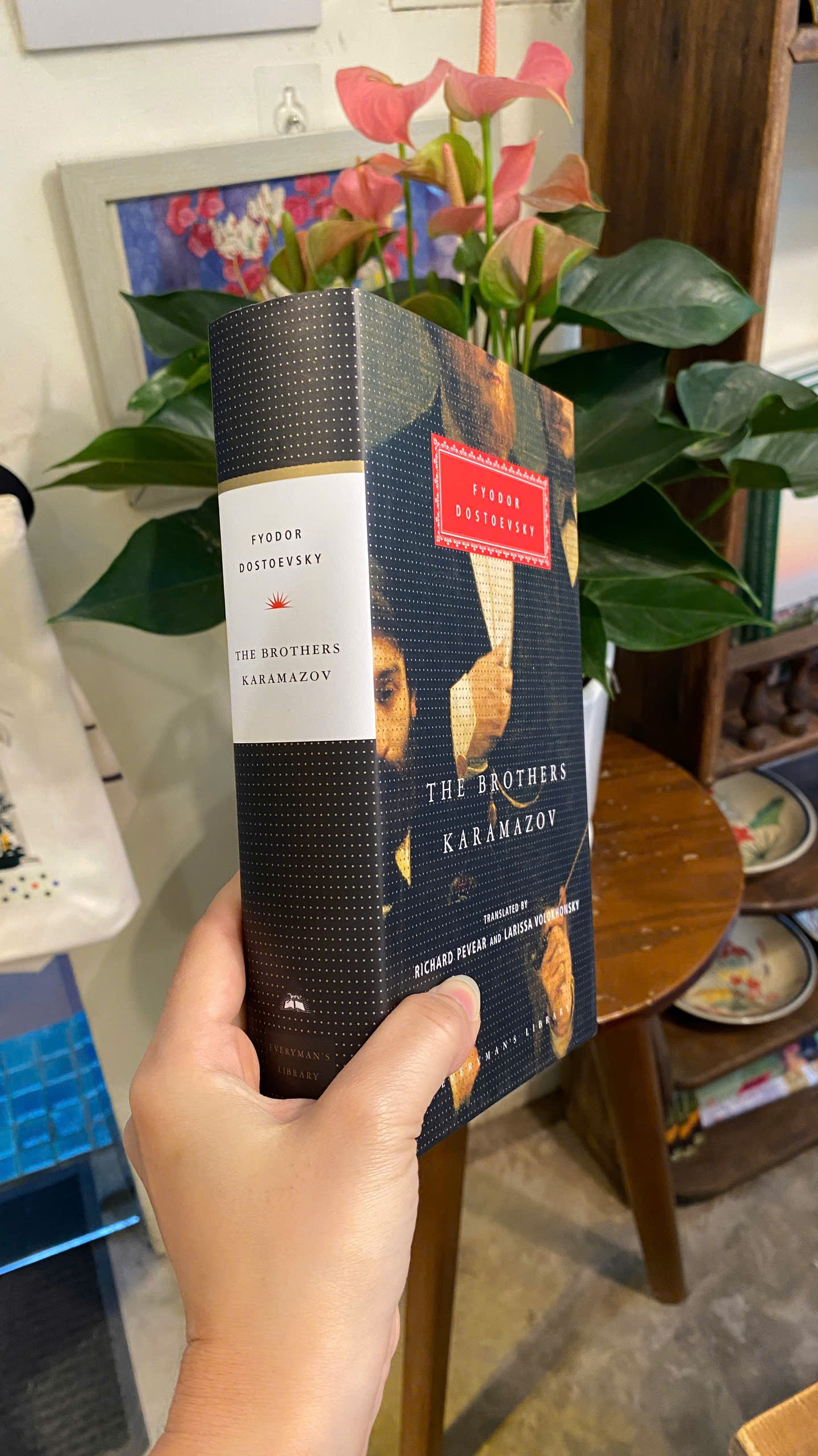 Sách - The Brothers Karamazov by Fyodor Dostoevsky| Everyman’s Library/ Classics/ Ngoại văn Bìa cứng